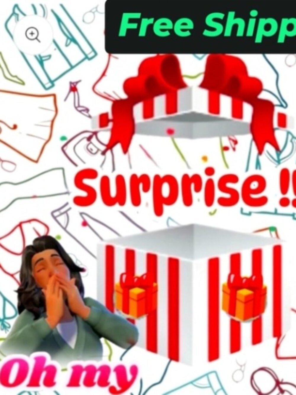 🤑Good value💲Mystery Surprise Gift Box 10 items